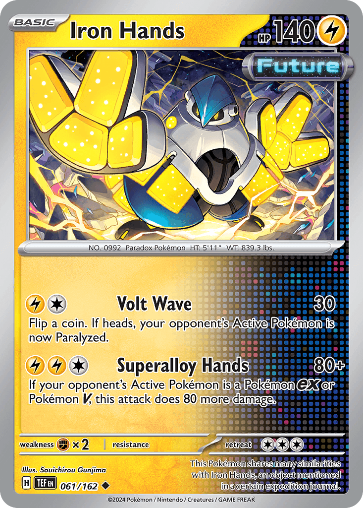 Iron Hands, kortbilde fra pokemontcg.io