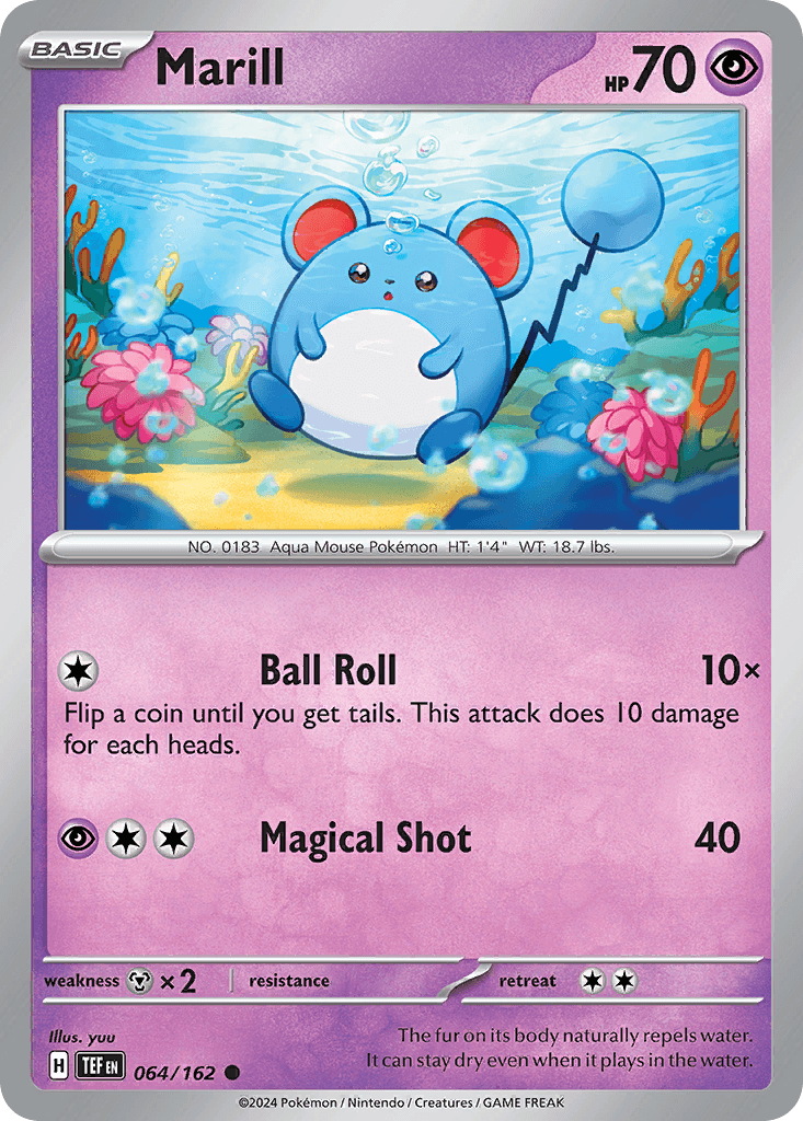 Marill, kortbilde fra pokemontcg.io