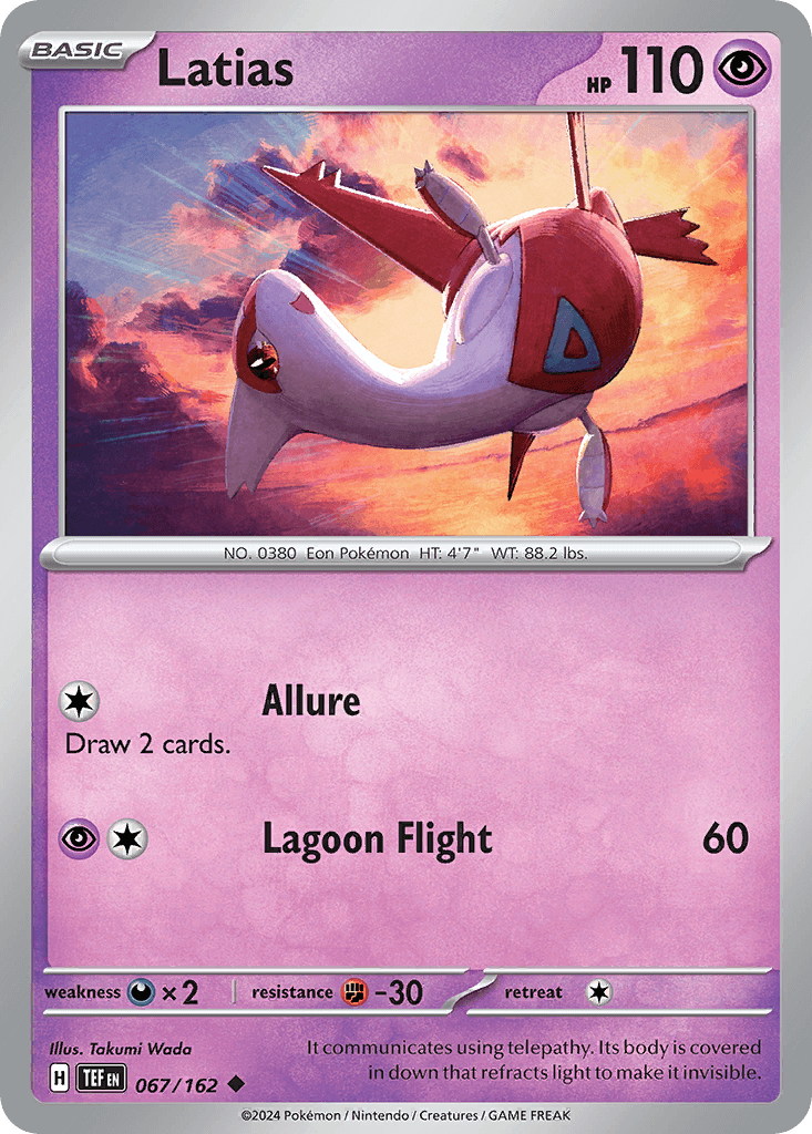 Latias, kortbilde fra pokemontcg.io