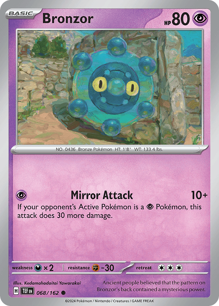 Bronzor, kortbilde fra pokemontcg.io