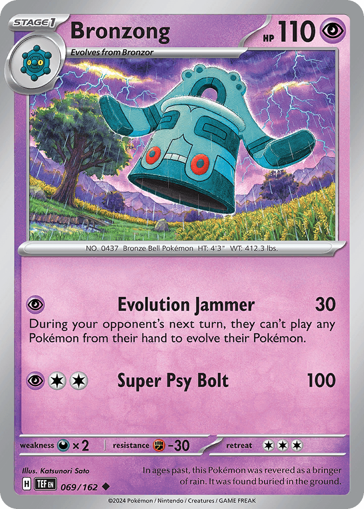 Bronzong, kortbilde fra pokemontcg.io