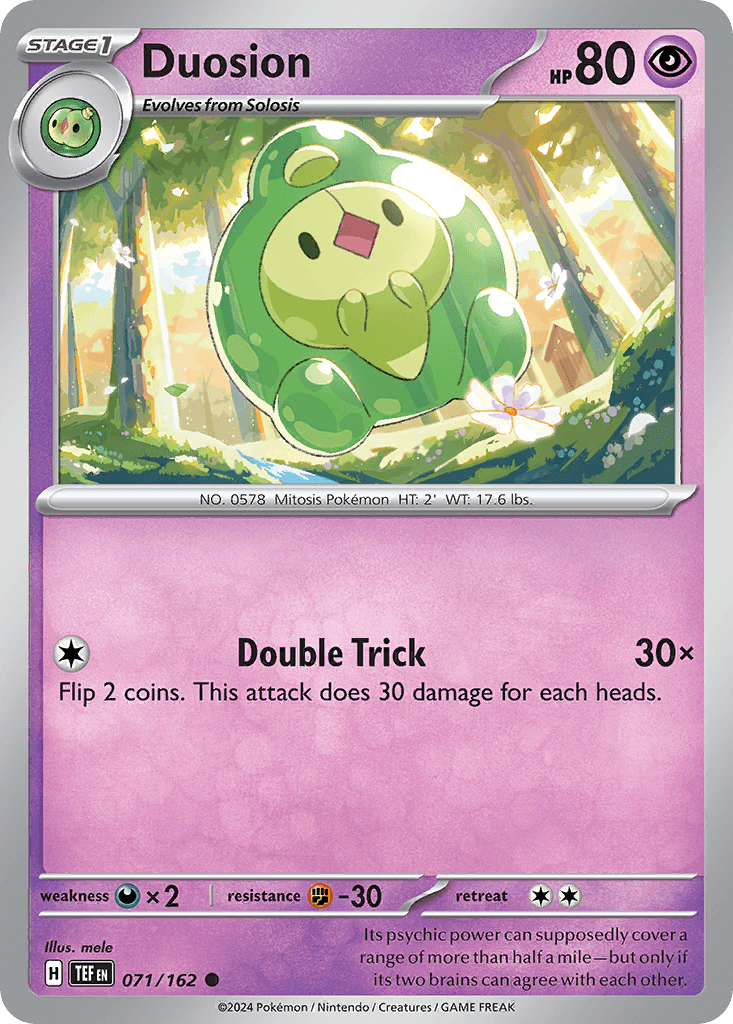 Duosion, kortbilde fra pokemontcg.io