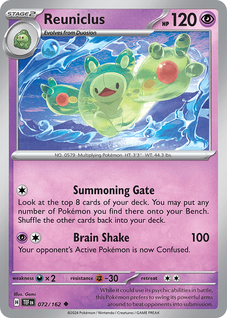 Reuniclus, kortbilde fra pokemontcg.io