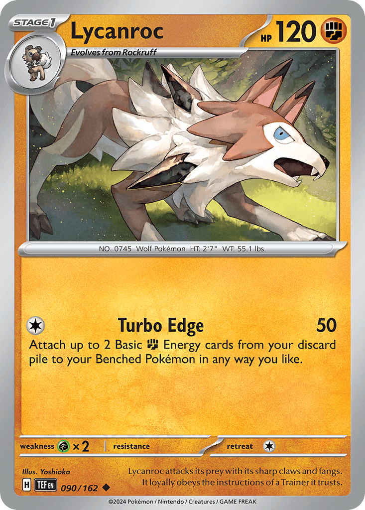 Lycanroc, kortbilde fra pokemontcg.io