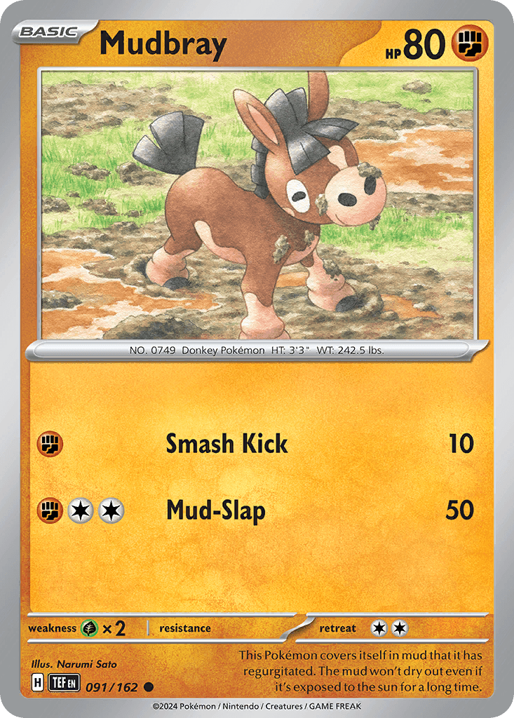 Mudbray, kortbilde fra pokemontcg.io