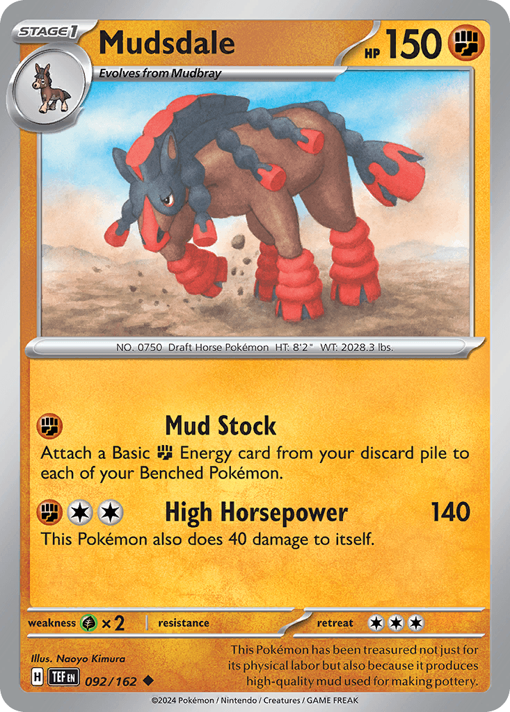 Mudsdale, kortbilde fra pokemontcg.io