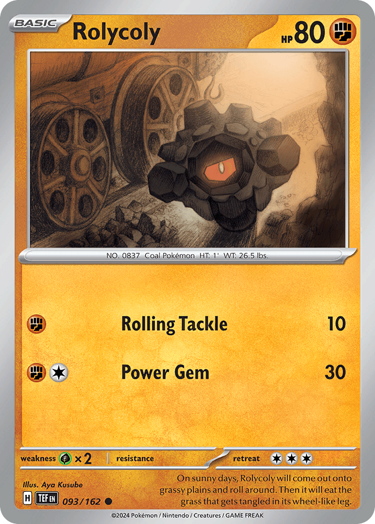 Rolycoly, kortbilde fra pokemontcg.io