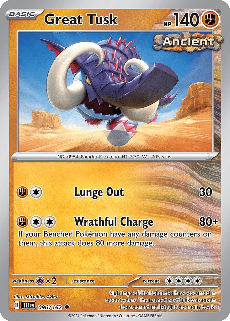 Great Tusk, kortbilde fra pokemontcg.io
