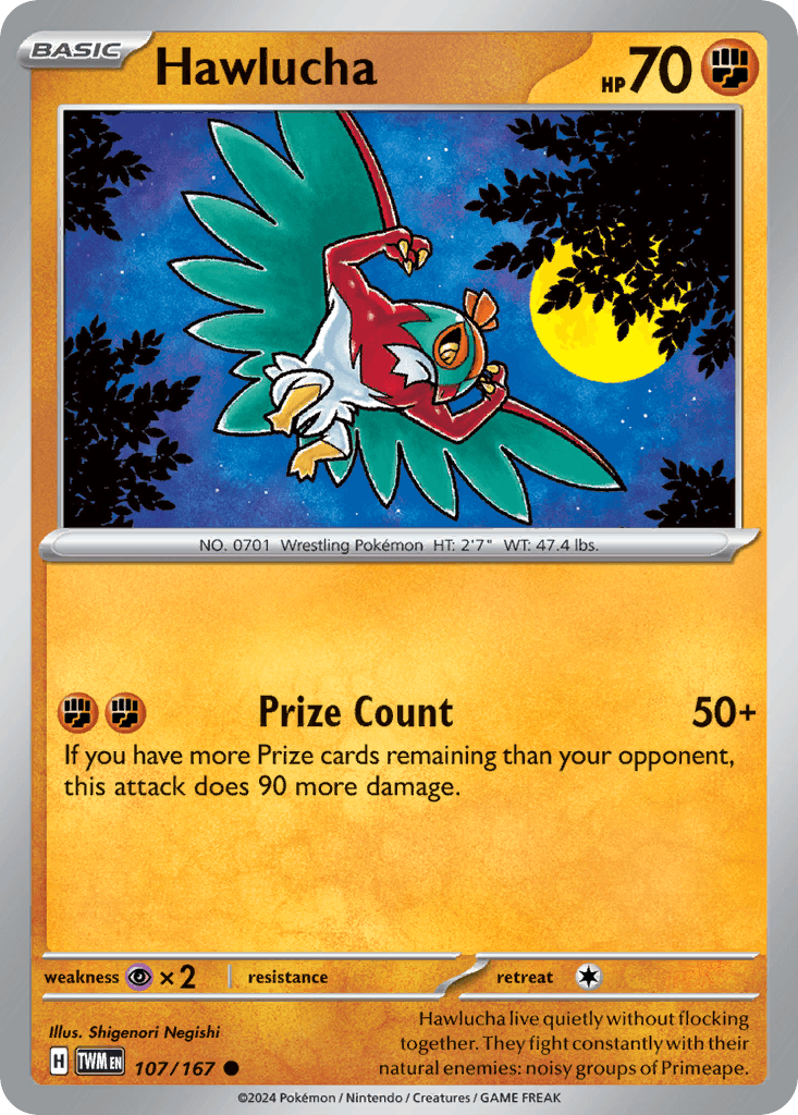 Hawlucha, kortbilde fra pokemontcg.io