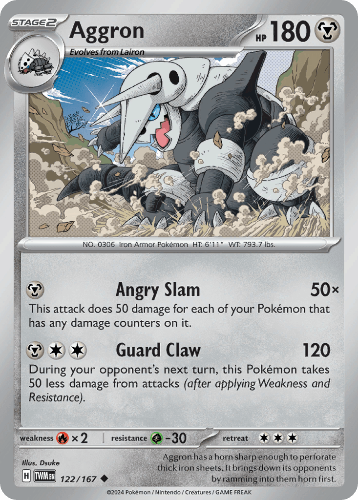 Aggron, kortbilde fra pokemontcg.io