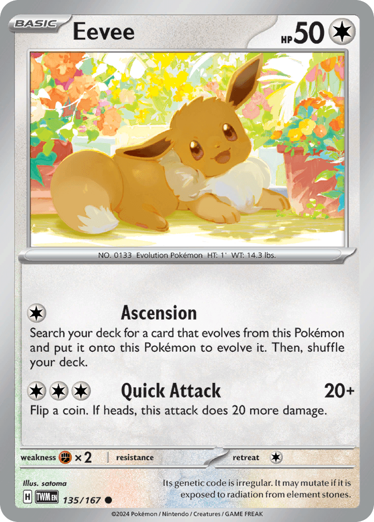 Eevee, kortbilde fra pokemontcg.io