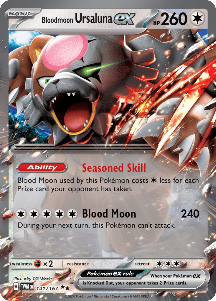 Bloodmoon Ursaluna ex, kortbilde fra pokemontcg.io