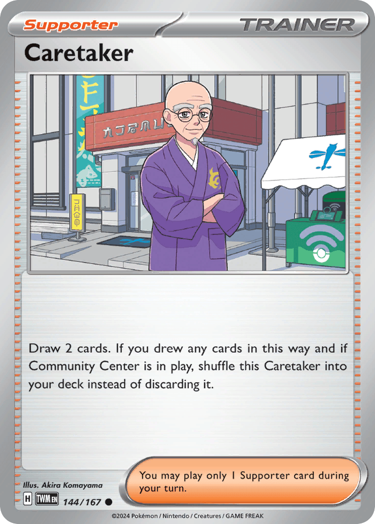 Caretaker, kortbilde fra pokemontcg.io