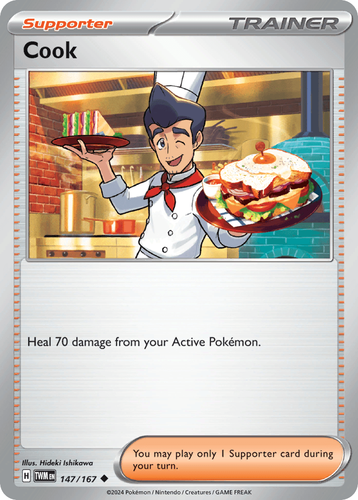 Cook, kortbilde fra pokemontcg.io