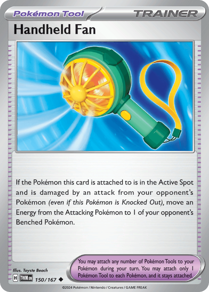 Handheld Fan, kortbilde fra pokemontcg.io