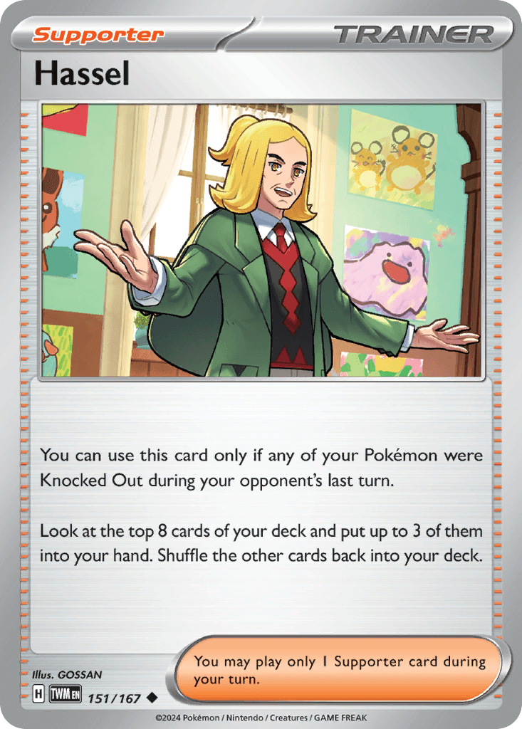 Hassel, kortbilde fra pokemontcg.io