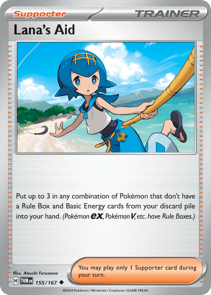 Lana's Aid, kortbilde fra pokemontcg.io
