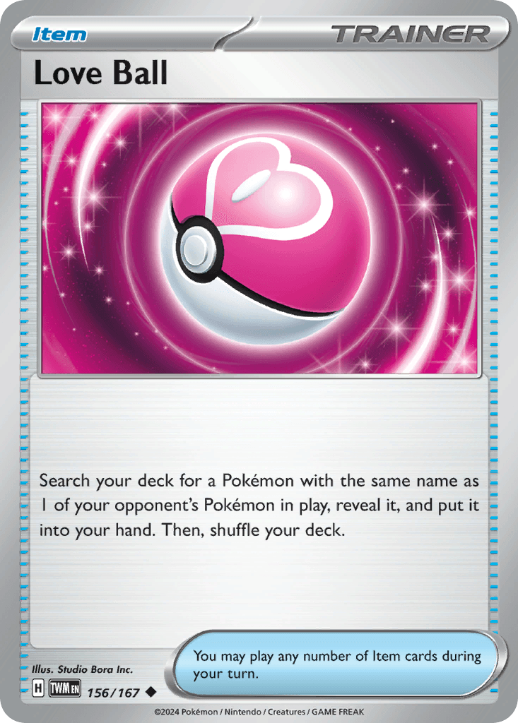 Love Ball, kortbilde fra pokemontcg.io