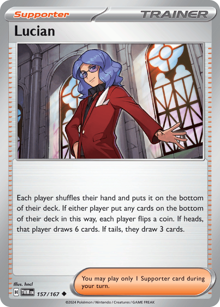 Lucian, kortbilde fra pokemontcg.io