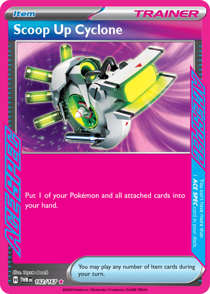 Scoop Up Cyclone, kortbilde fra pokemontcg.io