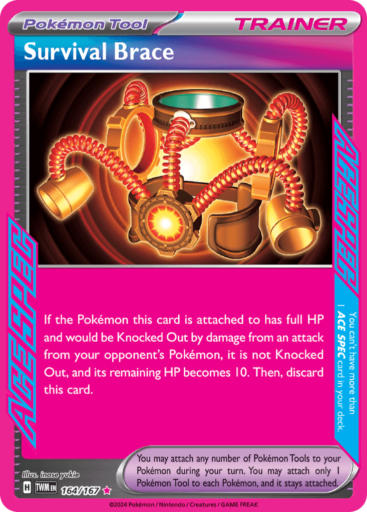 Survival Brace, kortbilde fra pokemontcg.io