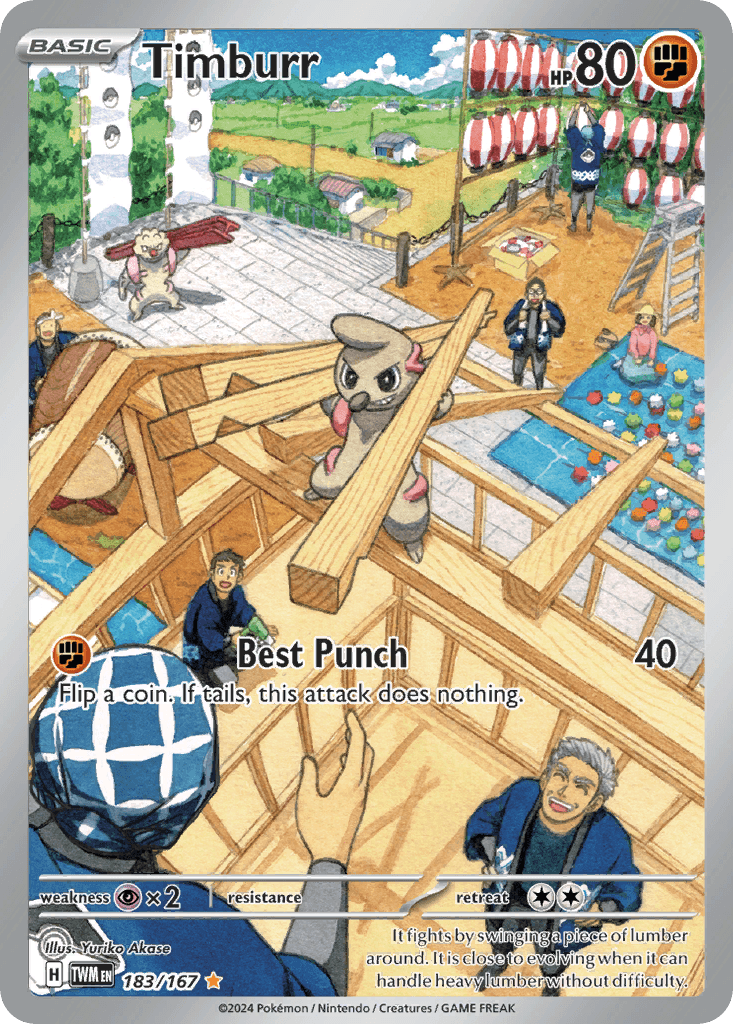 Timburr, kortbilde fra pokemontcg.io