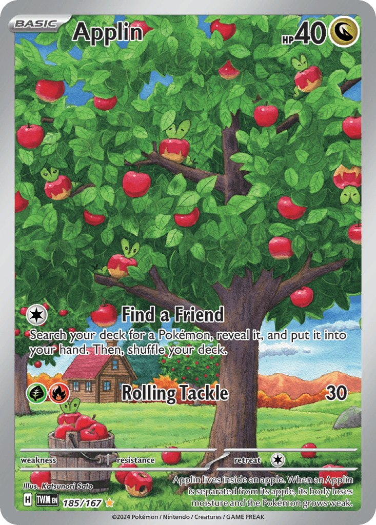 Applin, kortbilde fra pokemontcg.io