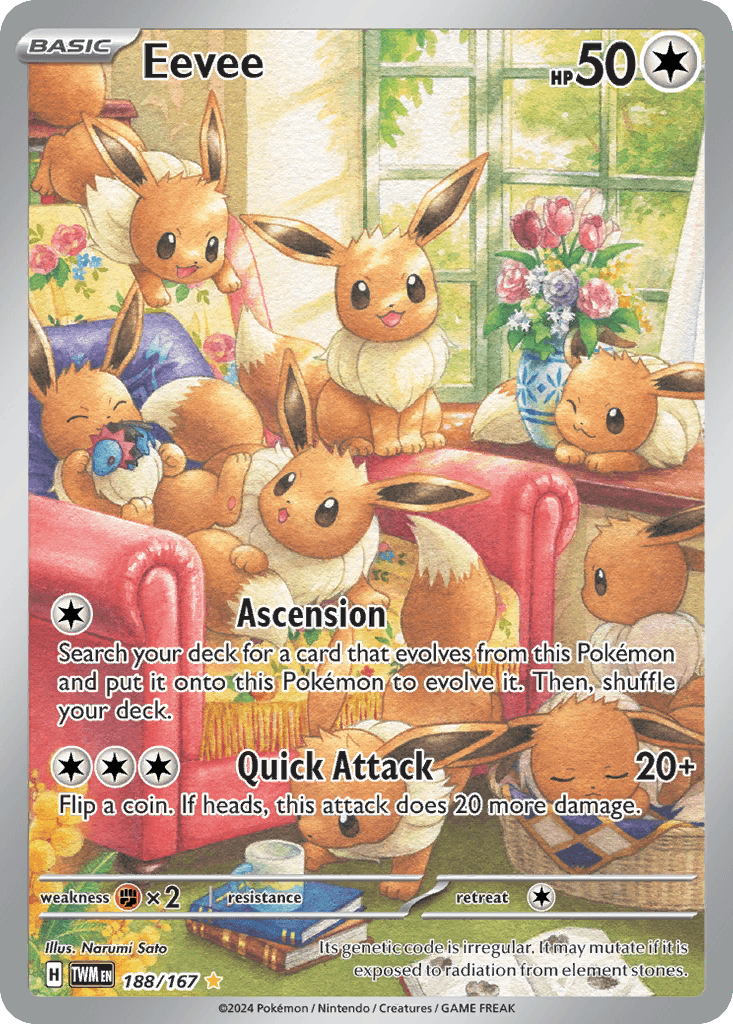 Eevee, kortbilde fra pokemontcg.io