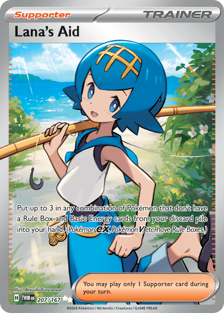Lana's Aid, kortbilde fra pokemontcg.io
