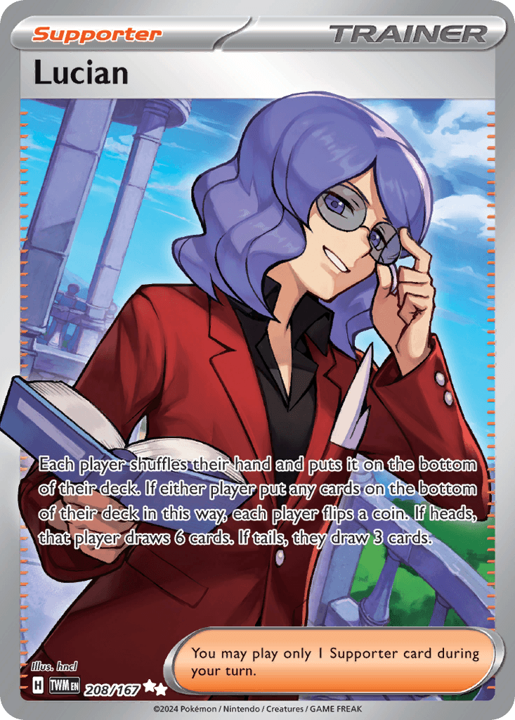 Lucian, kortbilde fra pokemontcg.io