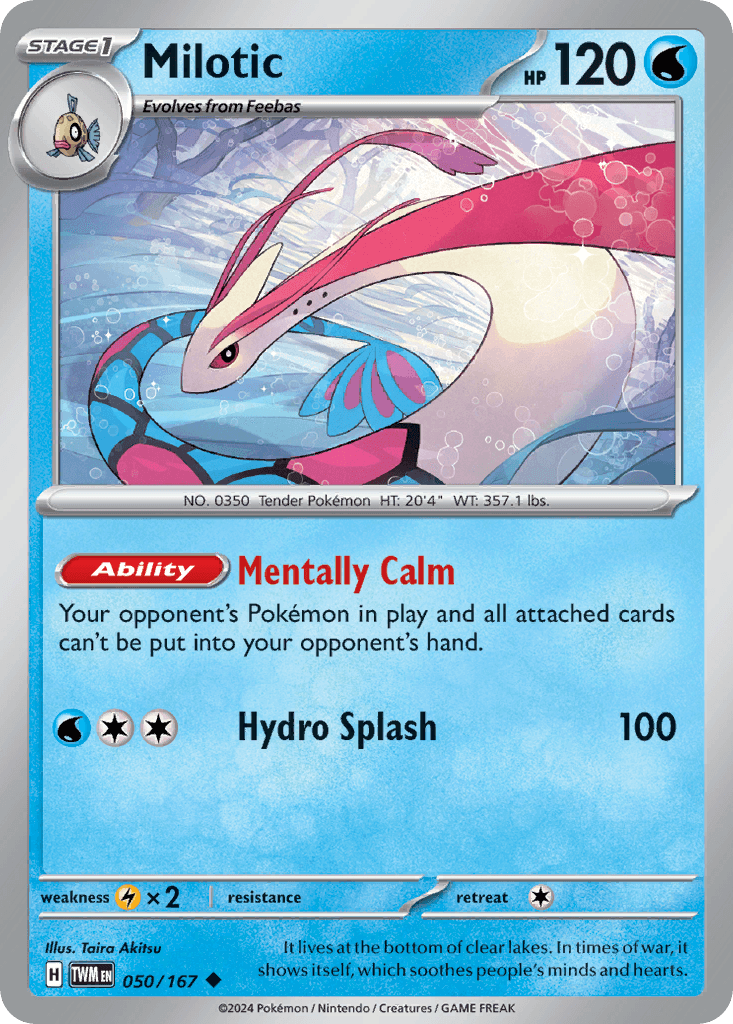 Milotic, kortbilde fra pokemontcg.io