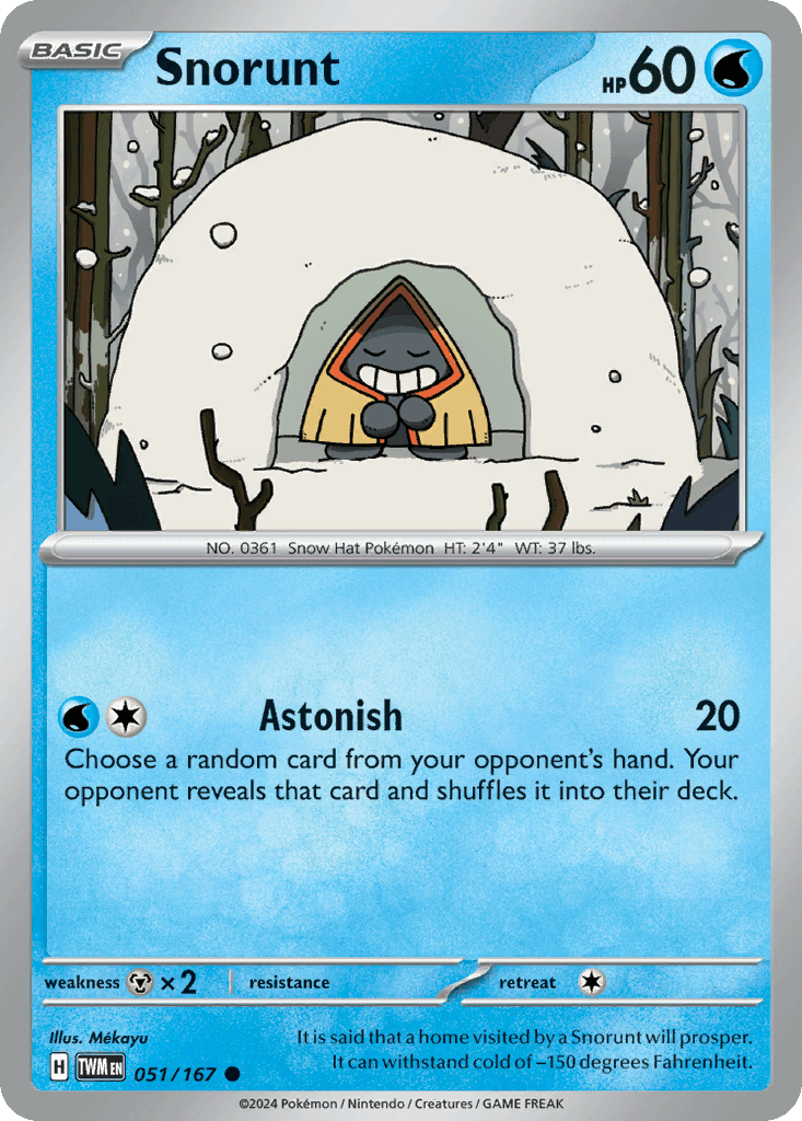 Snorunt, kortbilde fra pokemontcg.io