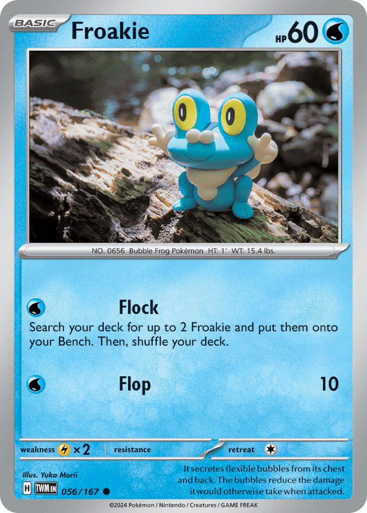 Froakie, kortbilde fra pokemontcg.io