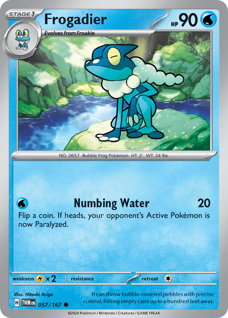 Frogadier, kortbilde fra pokemontcg.io