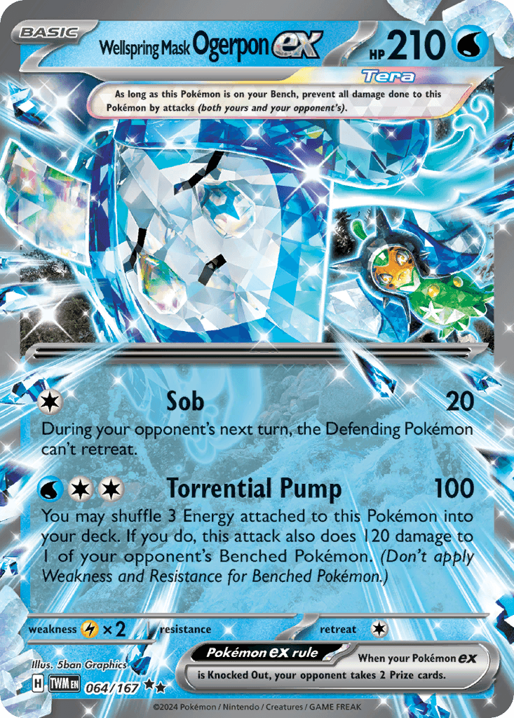 Wellspring Mask Ogerpon ex, kortbilde fra pokemontcg.io