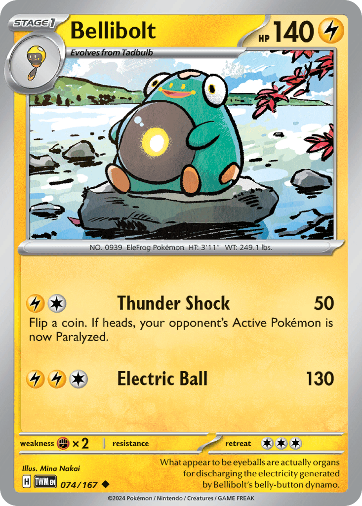 Bellibolt, kortbilde fra pokemontcg.io