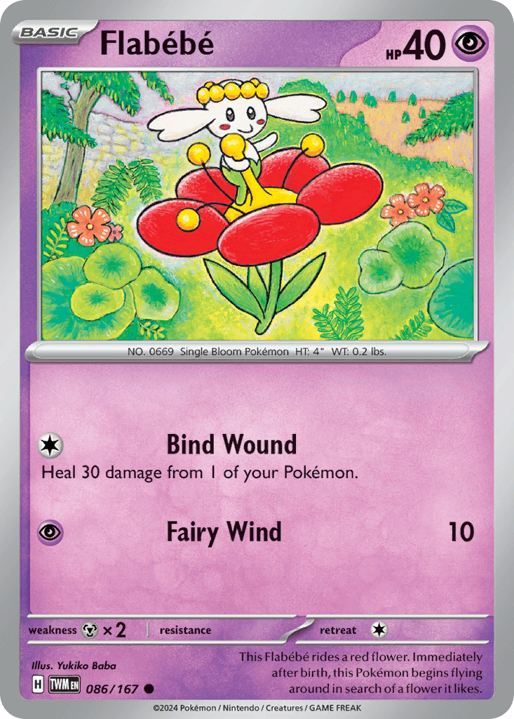Flabébé, kortbilde fra pokemontcg.io