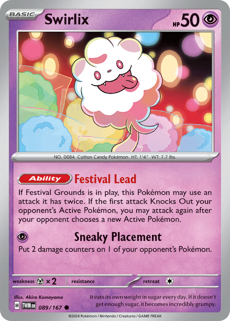 Swirlix, kortbilde fra pokemontcg.io