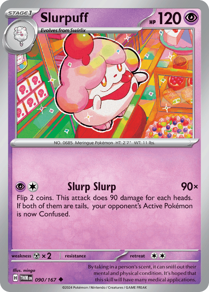 Slurpuff, kortbilde fra pokemontcg.io