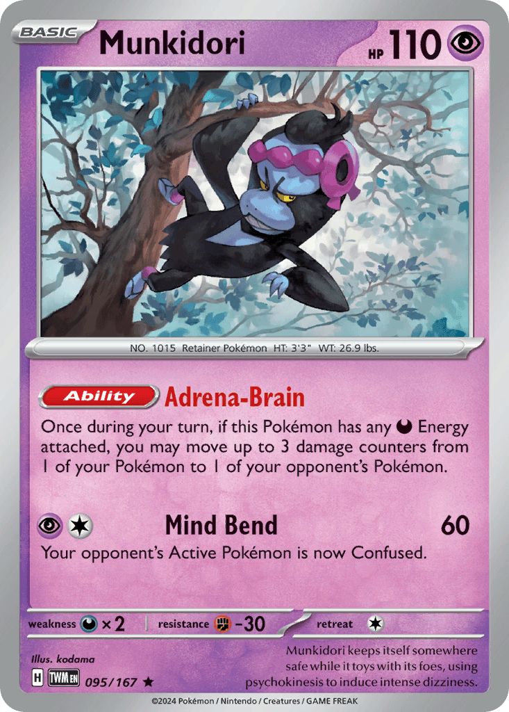 Munkidori, kortbilde fra pokemontcg.io