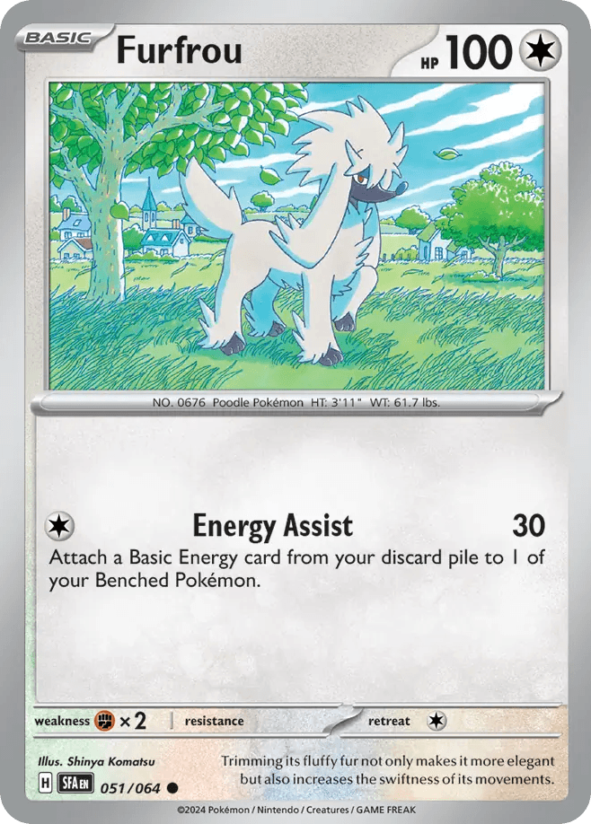 Furfrou, kortbilde fra pokemontcg.io