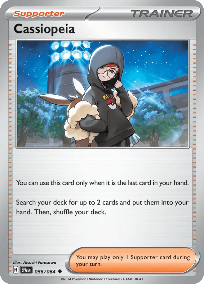 Cassiopeia, kortbilde fra pokemontcg.io