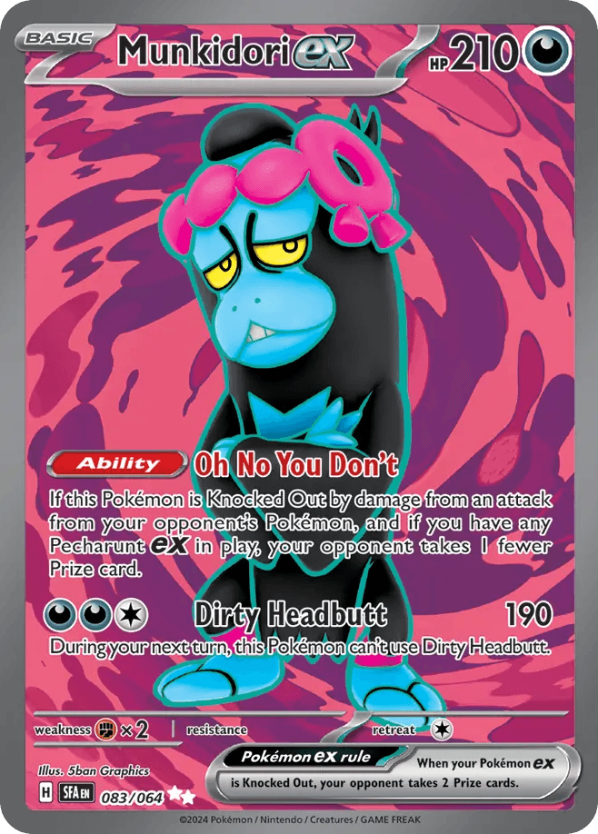 Munkidori ex, kortbilde fra pokemontcg.io