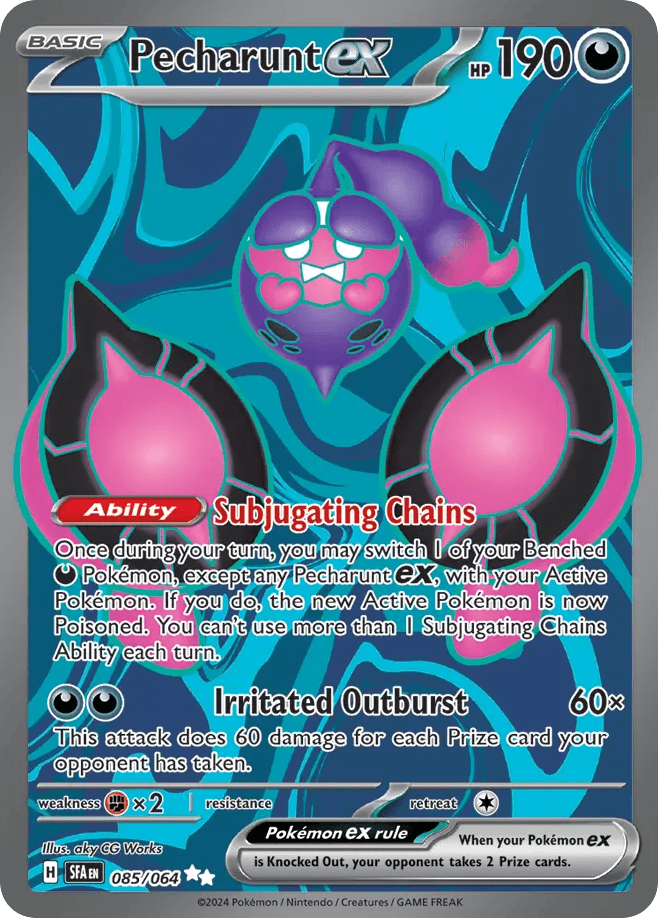 Pecharunt ex, kortbilde fra pokemontcg.io