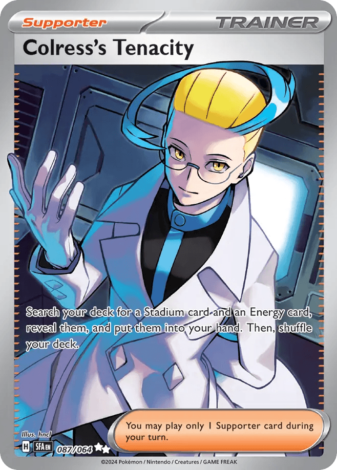 Colress's Tenacity, kortbilde fra pokemontcg.io