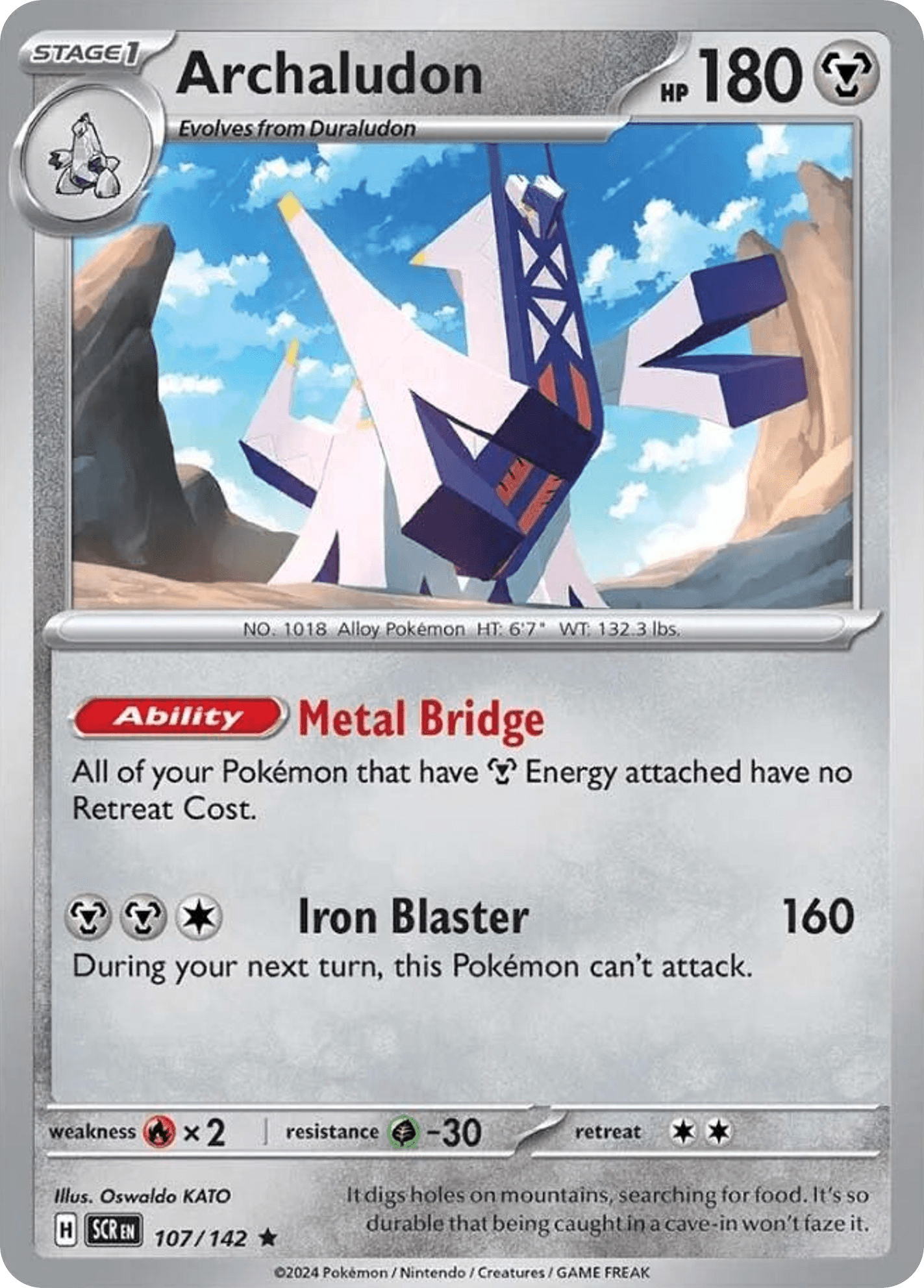 Archaludon, kortbilde fra pokemontcg.io
