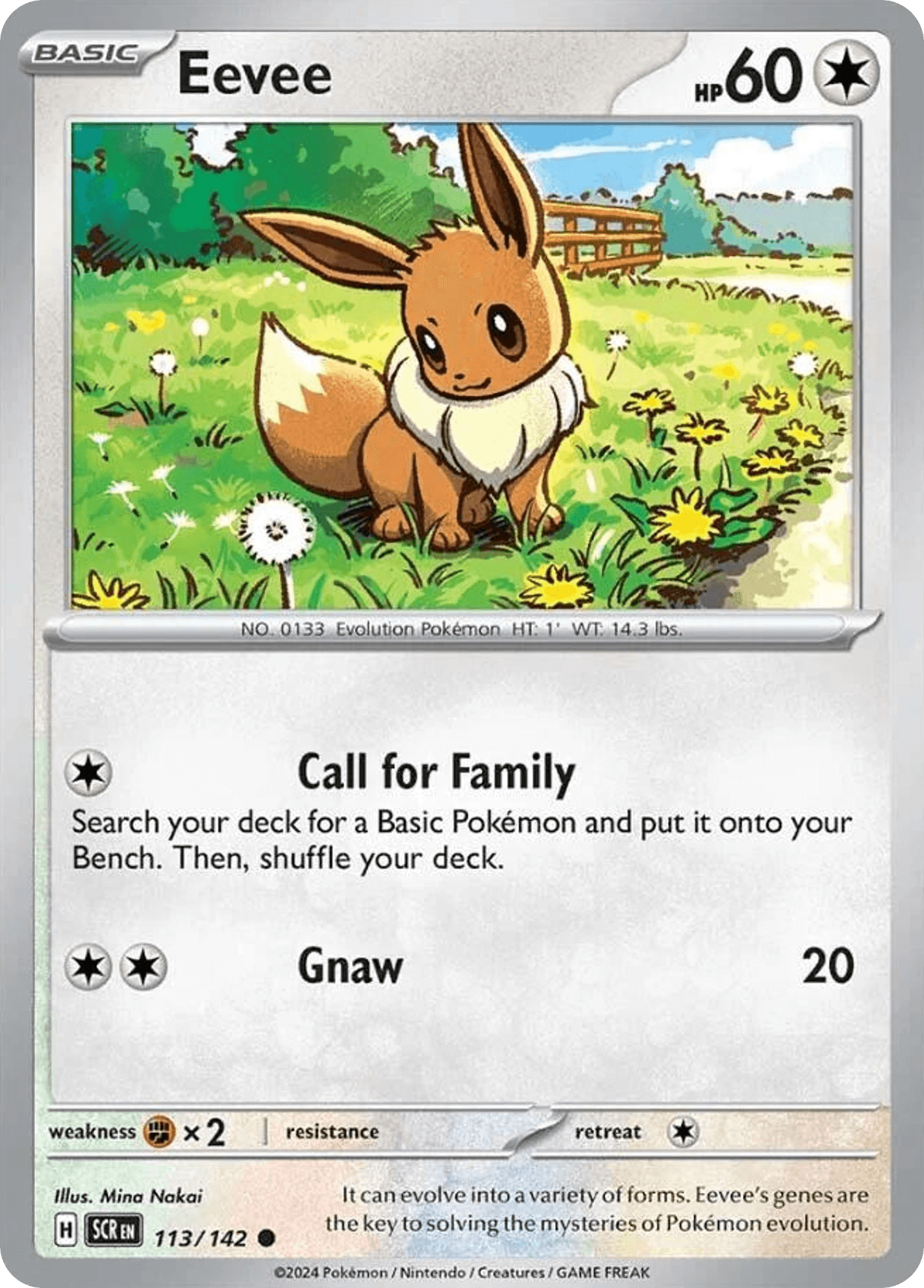 Eevee, kortbilde fra pokemontcg.io