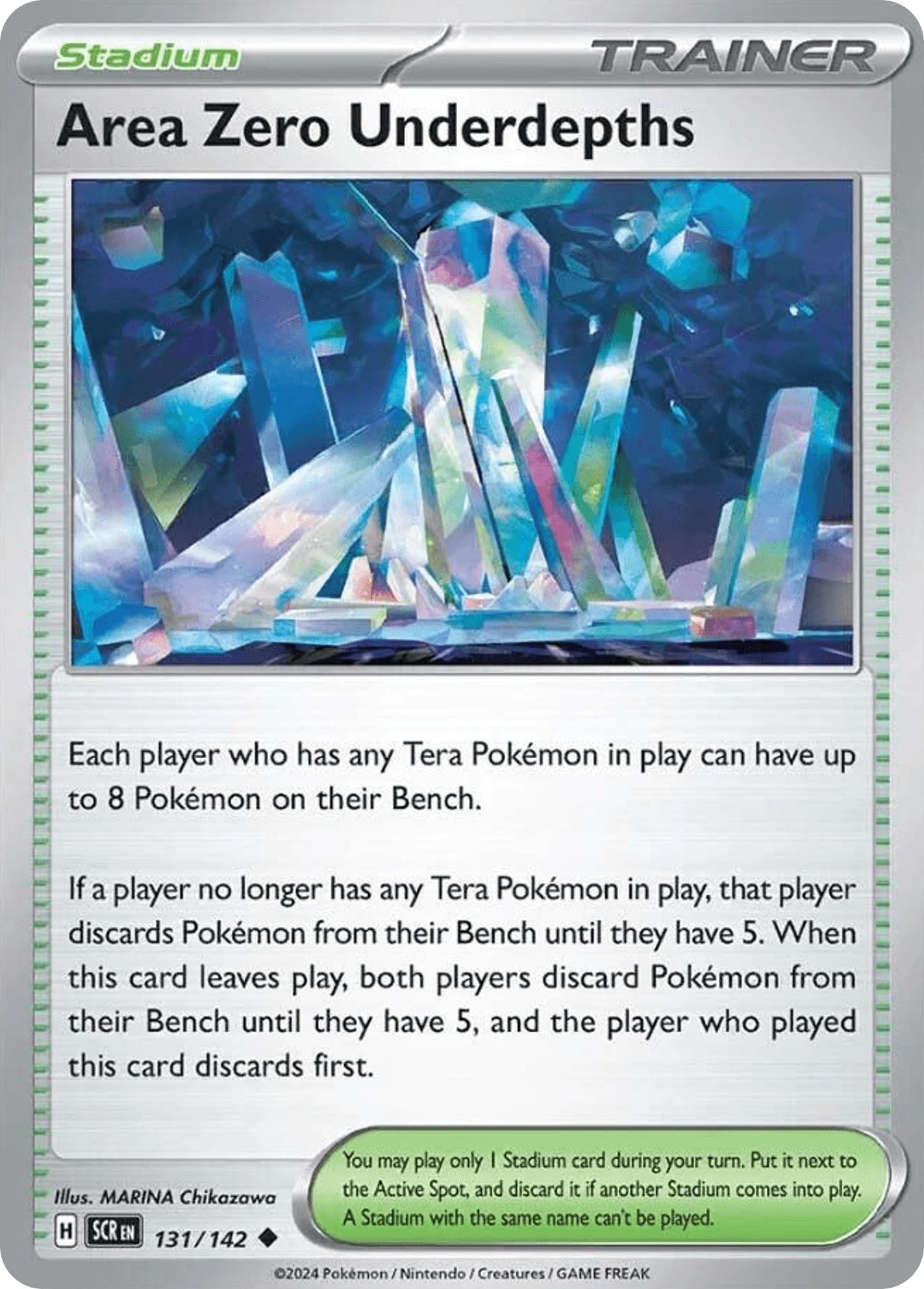 Area Zero Underdepths, kortbilde fra pokemontcg.io