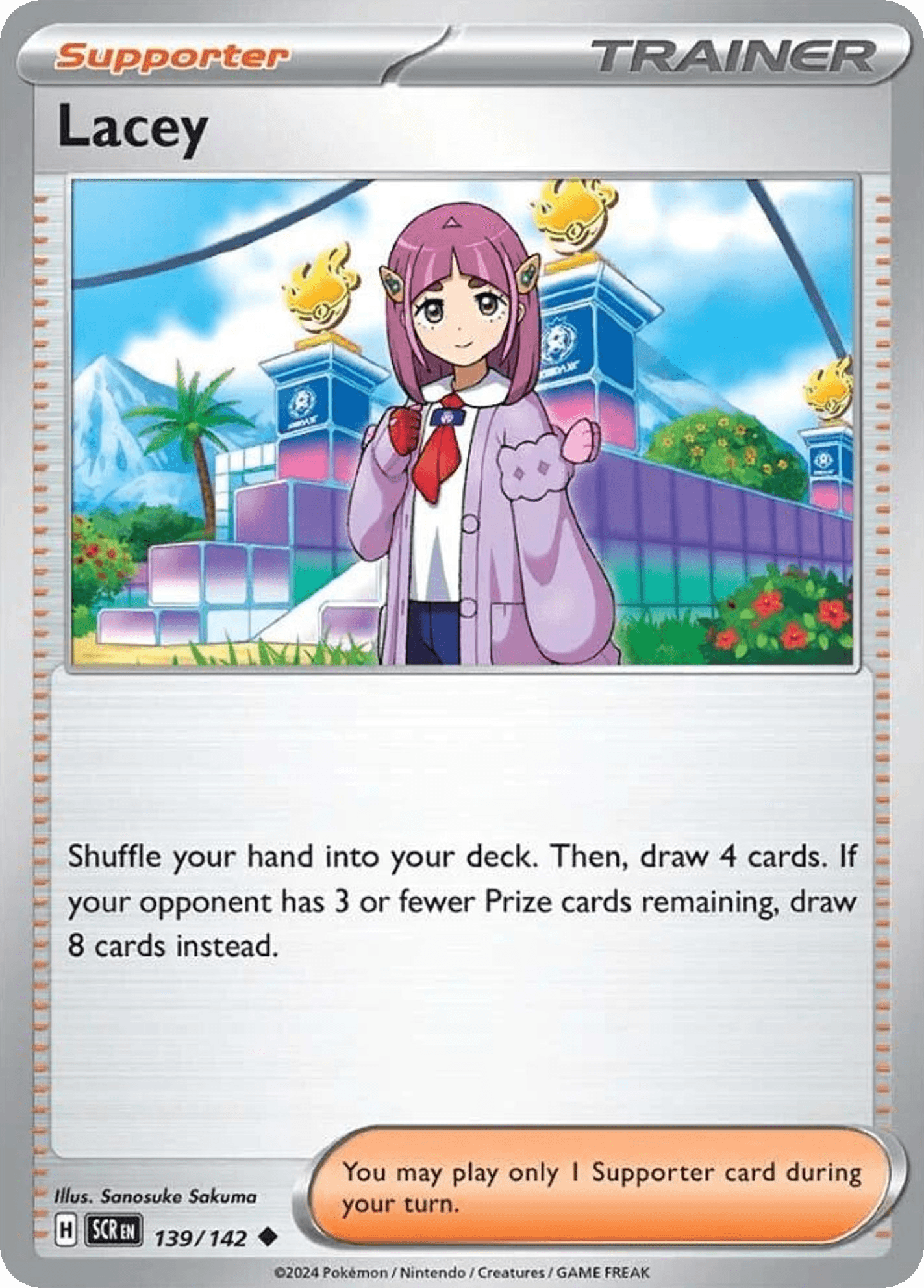 Lacey, kortbilde fra pokemontcg.io