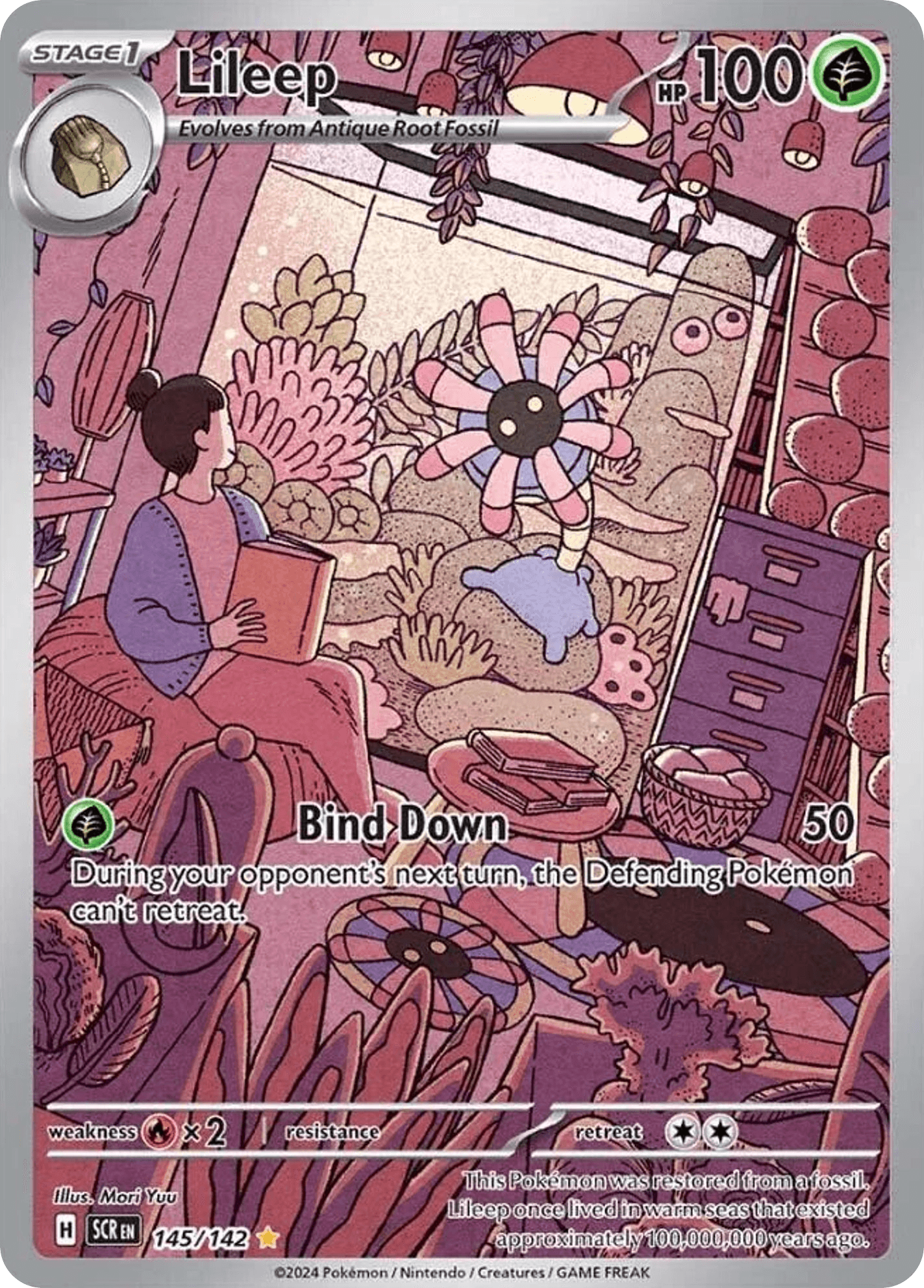Lileep, kortbilde fra pokemontcg.io